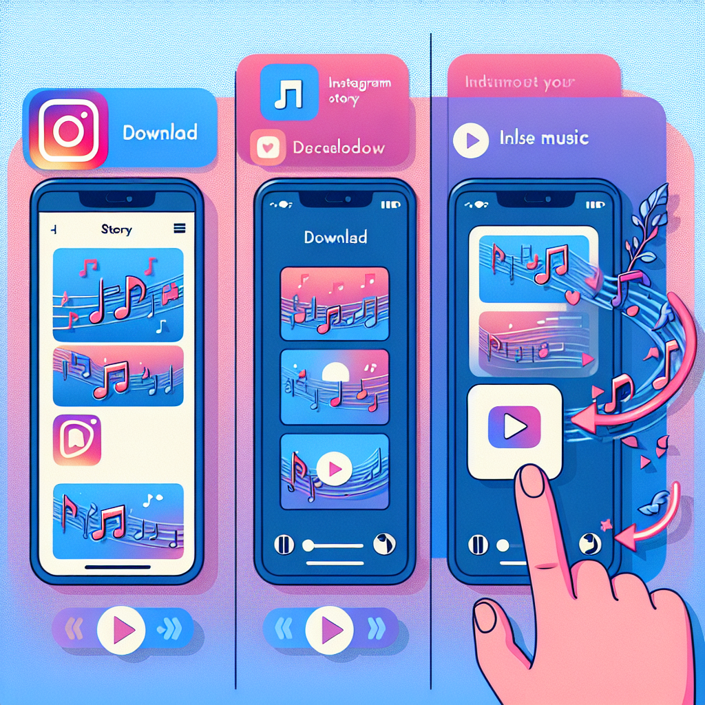 how to download instagram story with music
